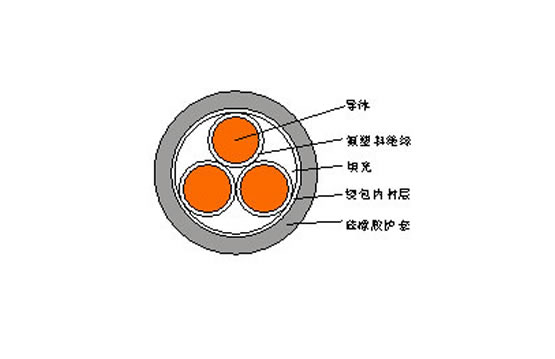 銅芯氟塑料絕緣氟塑料護(hù)套耐高溫電力電纜